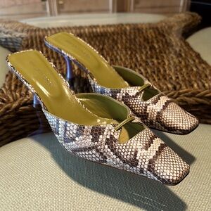 Snakeskin Sergio Rossi Women's heels.